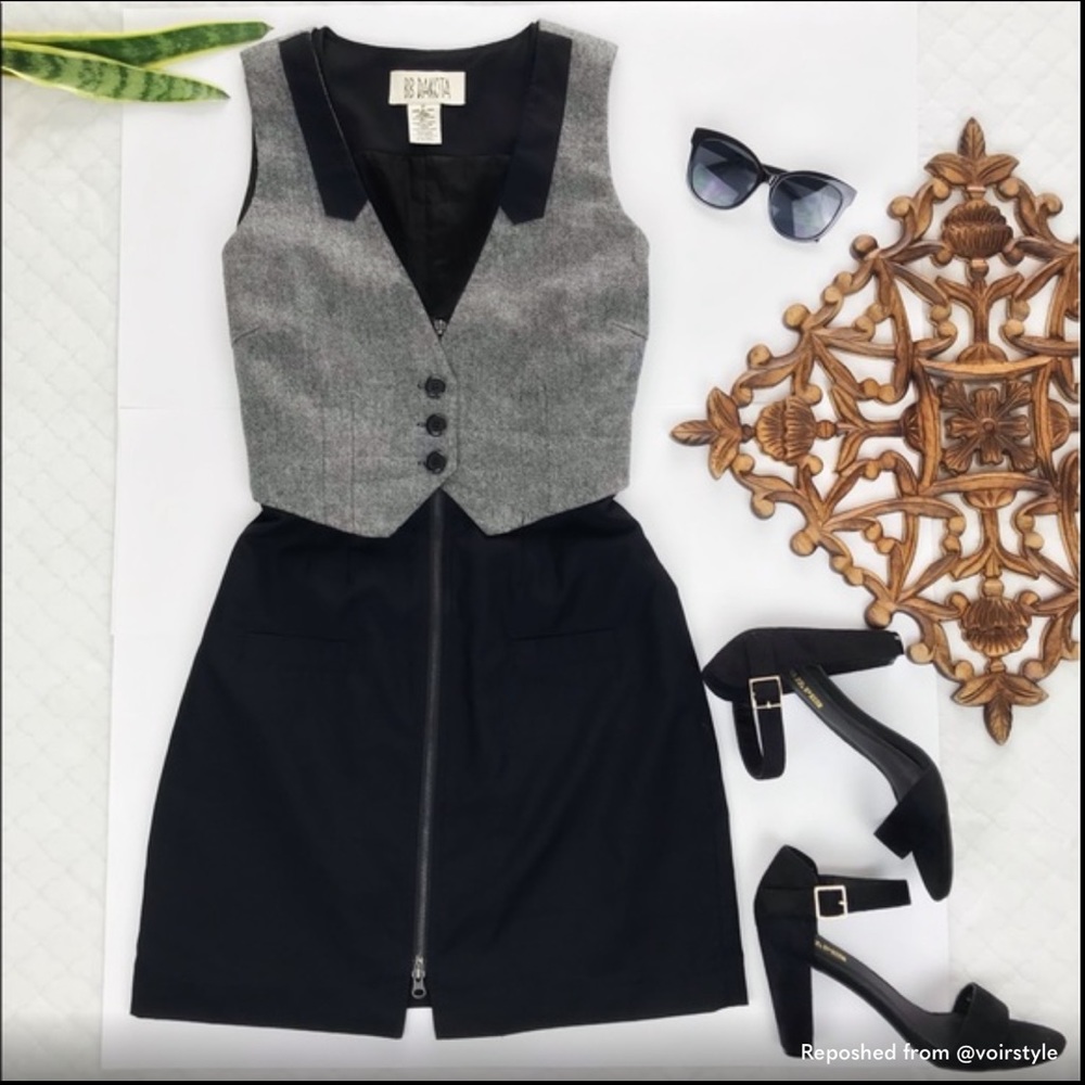 [BB Dakota] Mini Dress w/ Vest